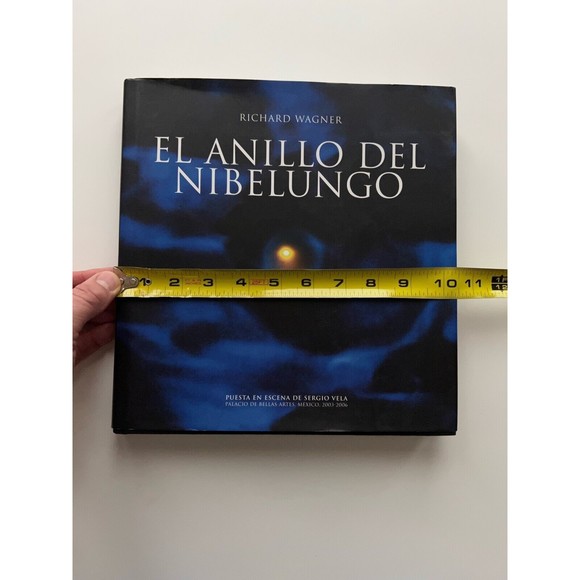 Richard Wagner El Anillo Del Nibelungo Sergio Vela Hardcover Book Spanish 1st Ed - Picture 13 of 13